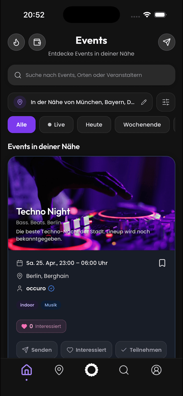 Event Feed
